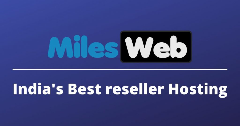 India's Best reseller hosting