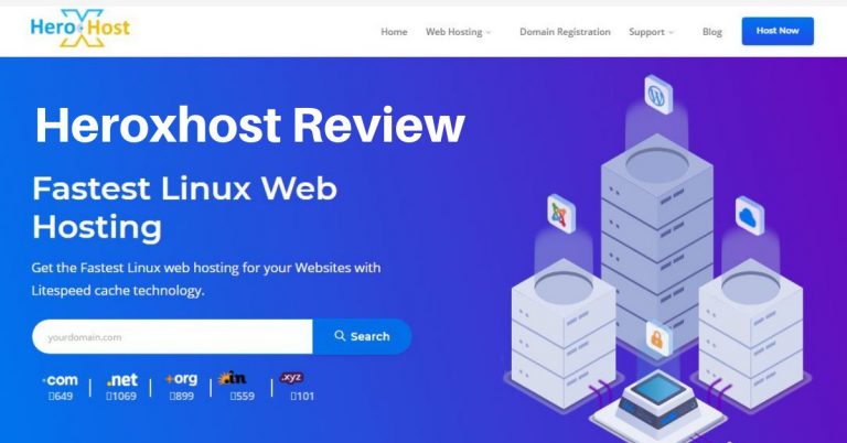 Heroxhost Hosting Review, India’s best web Hosting provider