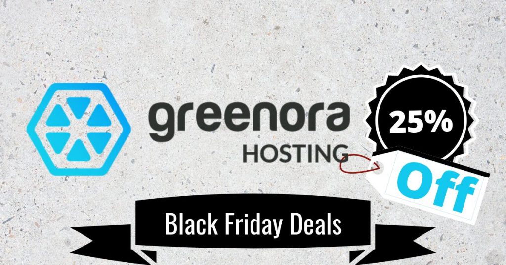 Greenora Hosting Black Friday deals