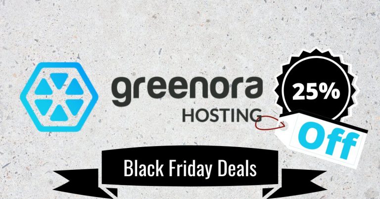 Greenora Hosting Black Friday deals 2021