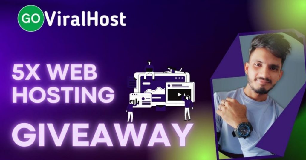 Free 5 Web Hosting Giveaway