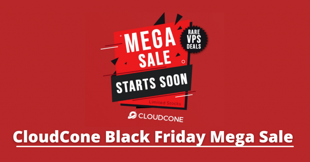 CloudCone Black Friday MEGA SALE