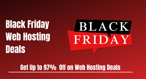 Black Friday Web Hosting Deals