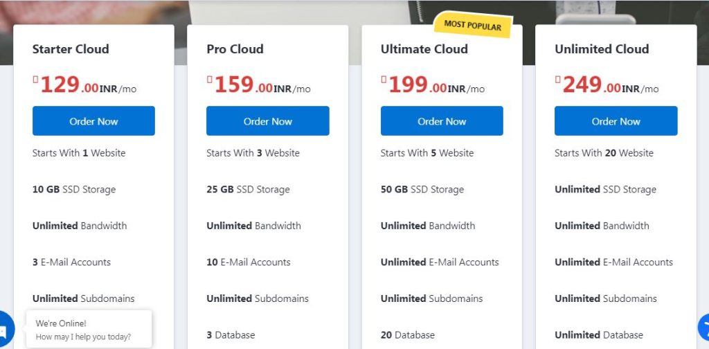 cheap cloud hosting